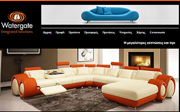Portfolio Watergate - Κατασκευή Ιστοσελίδων furniture.supersites.gr