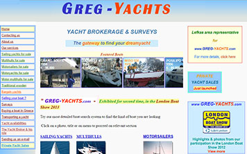 Portfolio Watergate - Κατασκευή Ιστοσελίδων greg-yachts.com