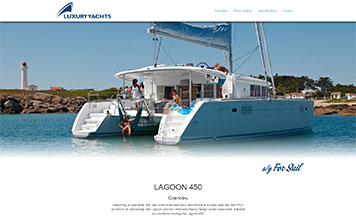 Portfolio Watergate - Κατασκευή Ιστοσελίδων luxuryyachts.gr